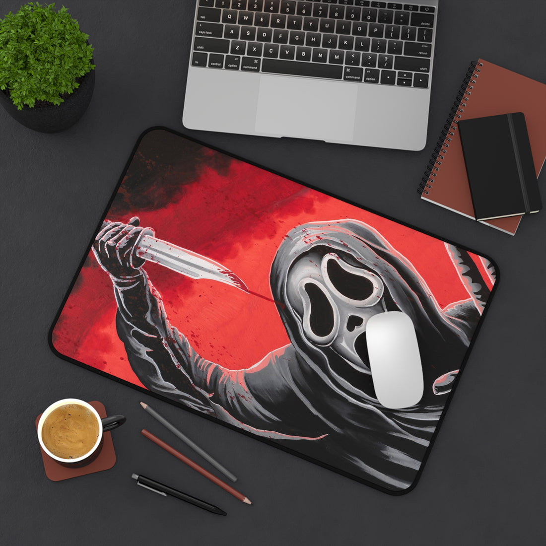 Slasher Desk Mat - Custom Design by Chris Sinclair